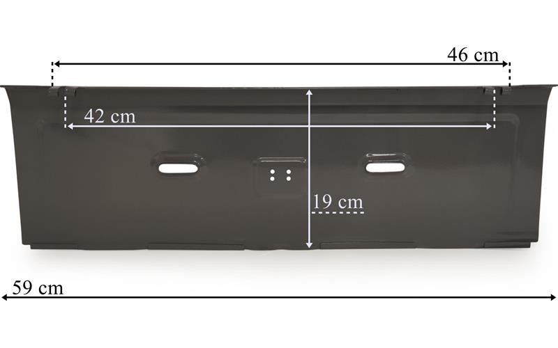 Mercedes Actros MP2 / MP3 Klapa Pod Tablice Rejestracyjną
