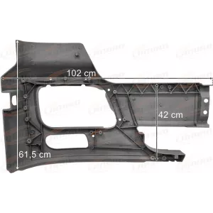 Mercedes Actros MP2 Bumper With Hole For Fog Lamp LH