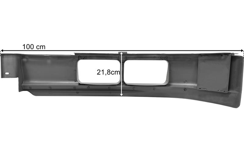 Mercedes Actros Spoiler z 2 Otworami Prawy (Wysoki)