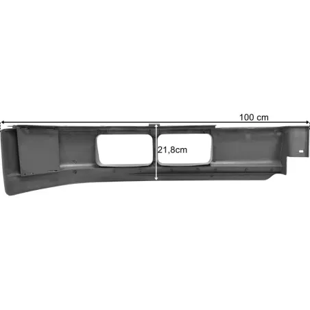 Mercedes Actros Spoiler With 2 Holes LH (High)