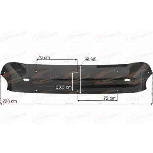 Mercedes Actros MP1 Sun Visor (Low Cab)