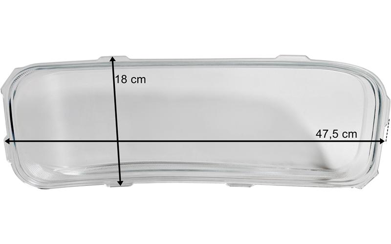 Mercedes Atego MP2 / MP3 / MP4 (2004-) Headlamp Glass LH