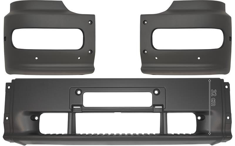 Mercedes Atego 1317 Hoher Stoßstange (3-Teiliges Set)