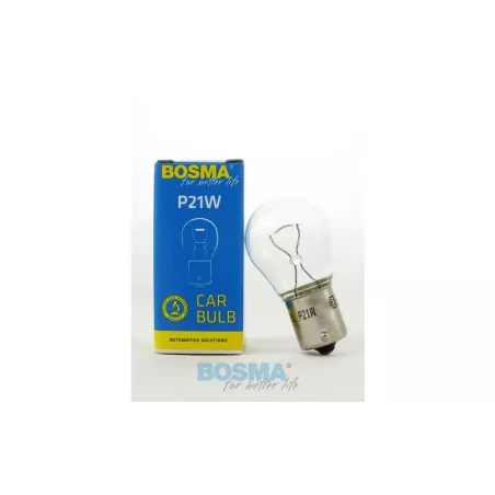 Bosma Bulb 12V 21W P21W BA15S 25x47 (Single Box)