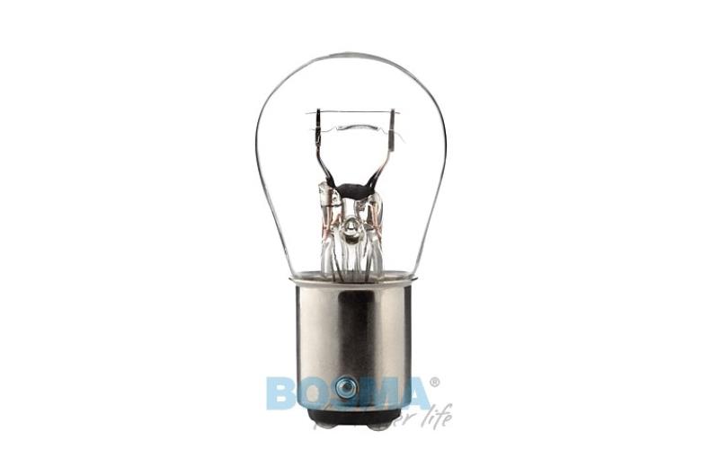 Bosma Bombilla 12V 21 / 5W P21 / 5W BAY15D (Paquete Individual)