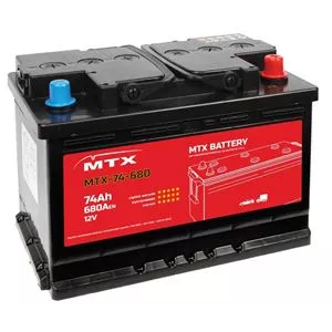 Battery 12V 74ah Mtx 680a