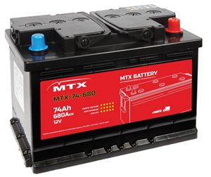Battery 12V 74ah Mtx 680a