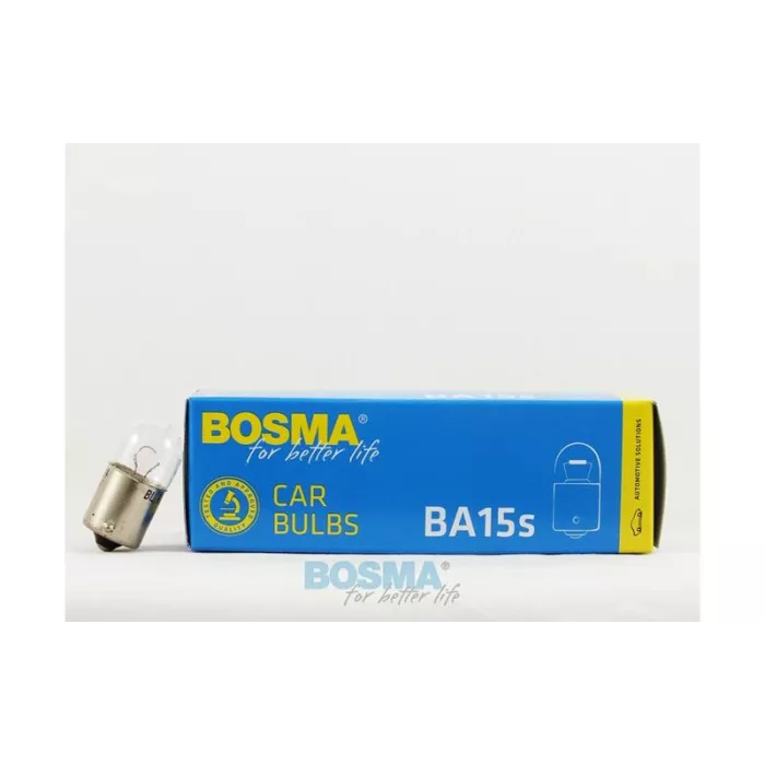 Bosma ЛАМПА 12V 10W R10W BA15S 18x37