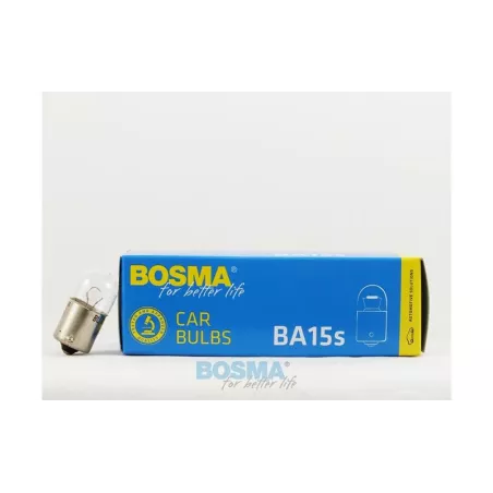 Bosma Bombilla 12V 10W R10W BA15S 18x37