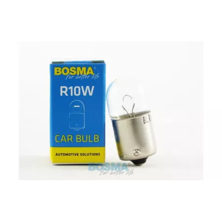 Bosma Bulb 12V 10W R10W BA15S 18x37 (Single Box)