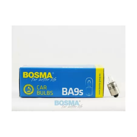 Bosma Bombilla 12V 2W BA9S