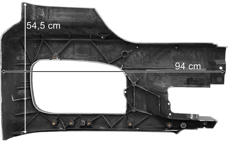 Mercedes Axor MP2 / MP3 Zderzak Przedni Lewy (Niski)