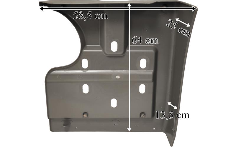 Mercedes Atego / Axor MP1 / MP2 / MP3 Under-cab Mudguard LH