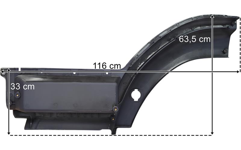 Mercedes Axor / Atego Upper Step RH