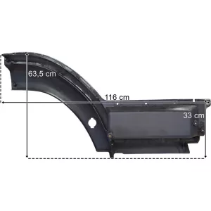Mercedes Axor / Atego Upper Step LH