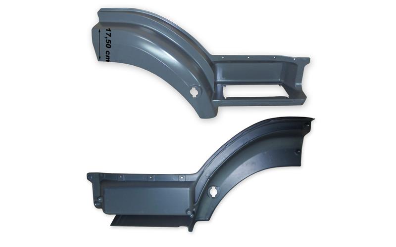 Mercedes Axor / Atego Obere Einstiegsstufe Rechts Mit Breitem Rand