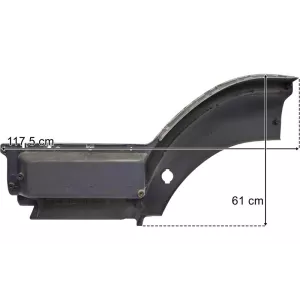 Mercedes Axor / Atego Upper Step RH With Wide Edge