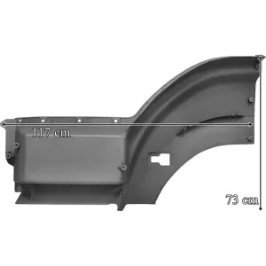 Mercedes Axor II Marchepied Droit (Type Construction)