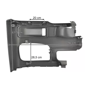Mercedes Axor Metal Bumper LH (High)