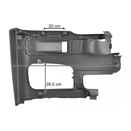 Mercedes Axor Metal Bumper LH (High)