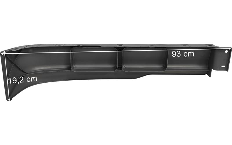 Mercedes Axor (1998-2004) Spoiler Without Fog Lamp Hole LH