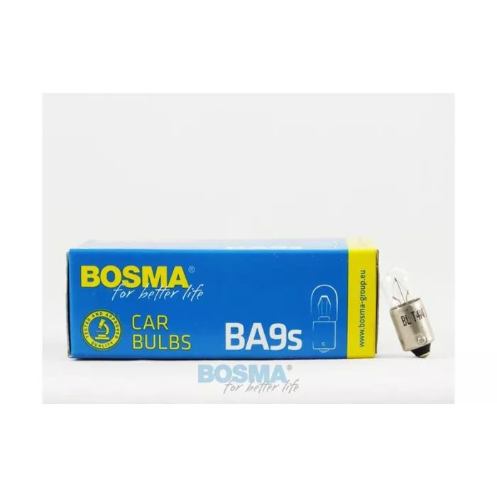 Bosma Bombilla 12V 4W T4W BA9S