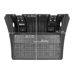 Mercedes Actros MP2 / MP3 LS Megaspace Guardabarros Trasero Parte Trasera Izq
