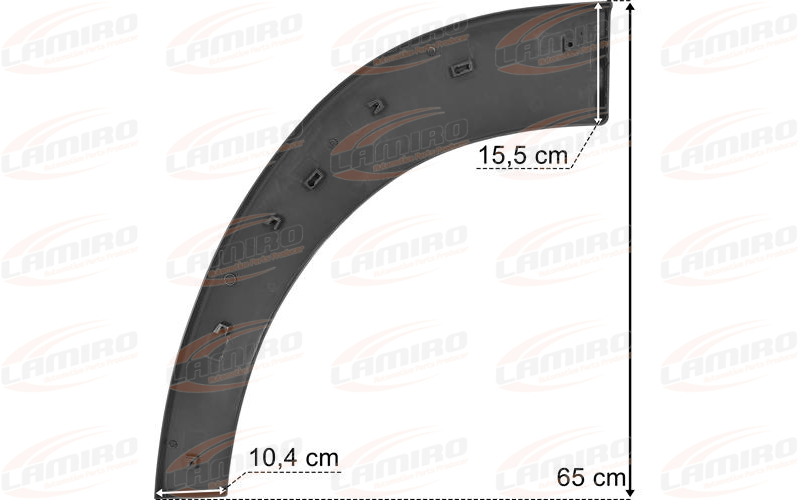 Mercedes Actros MP2 / MP3 LS Upper Step Trim RH (Wide)