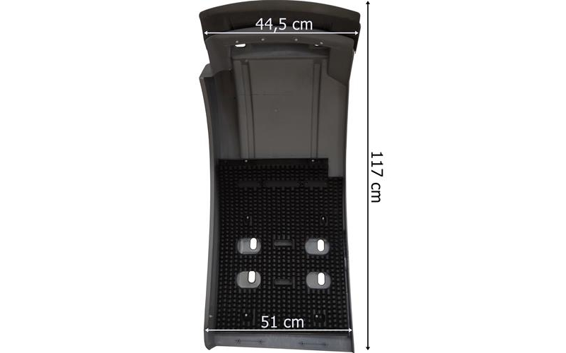 Mercedes Actros MP1 / MP2 Błotnik Zakabinowy Prawy (Budowlany)