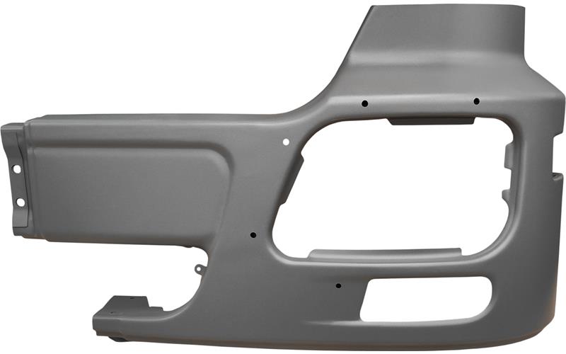 Mercedes Actros MP2 Metal Bumper LH With Fog Lamp Hole