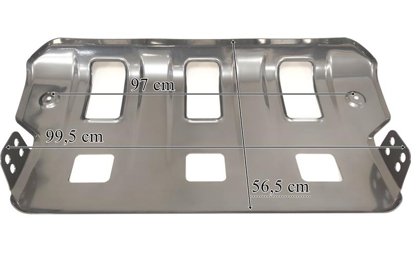 Mercedes Actros MP2 / MP3 Couvercle de Métal Sous Le Pare-chocs