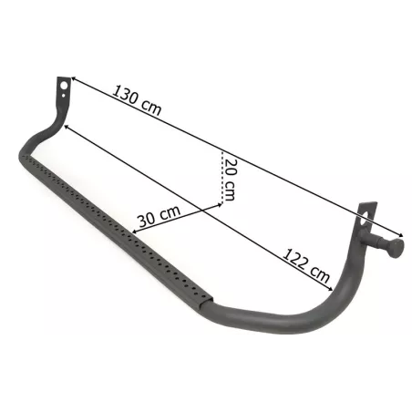 Mercedes Actros MP2 / MP3 Openable Bumper Step