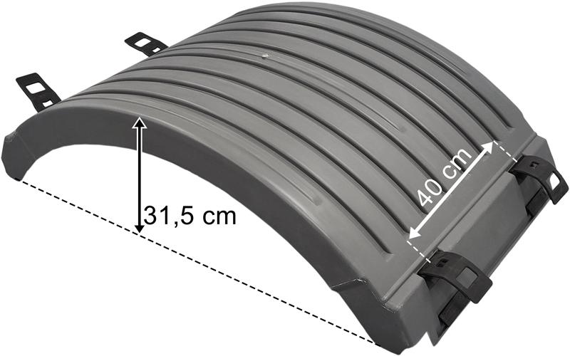 Mercedes Actros MP2 / MP3 Hinterer Kotflügel Oben