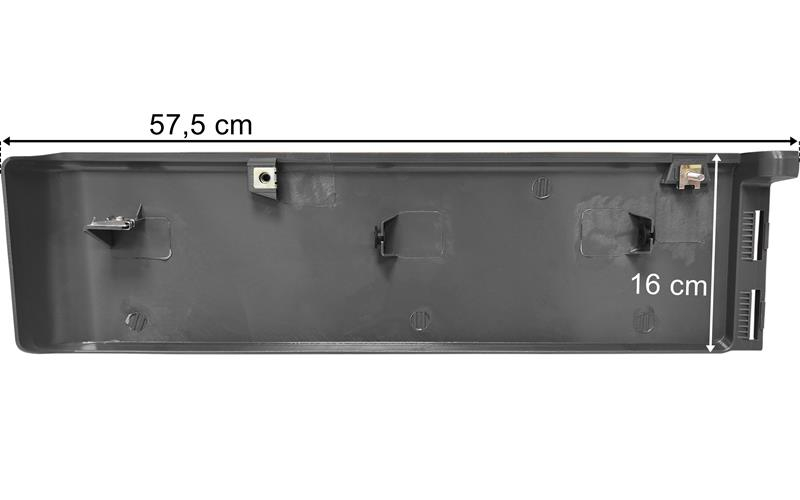 Mercedes Actros MP2 / MP3 LH Mudguard Extension (Construction Type)