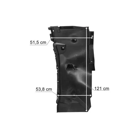 Mercedes Actros MP2 / MP3 Undercab Mudguard RH (Short)