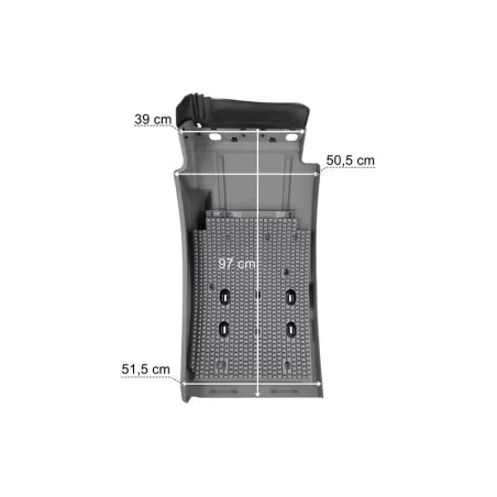 Mercedes Actros MP2 / MP3 Guardabarros Cabina Trasero Dch (Conjunto)