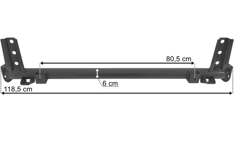 Mercedes Actros MP2 / MP3 Support de Marchepied de Pare-chocs
