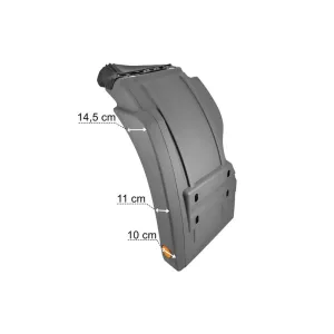 Mercedes Actros MP2 / MP3 Guardabarros Cabina Trasero Izq (Conjunto)