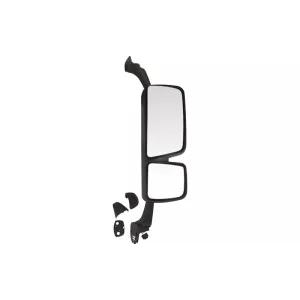 Mercedes Actros MP3 Espejo Retrovisor Gran Angular Cromado Dch (Conjunto)