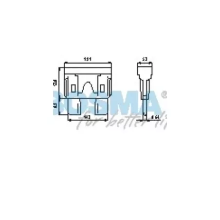 Bosma Ampoule 12V 1,2W T05
