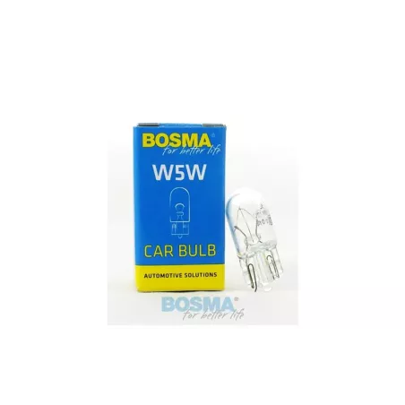 Bosma Glühlampe 12V 5W W5W T10 (Single Box)