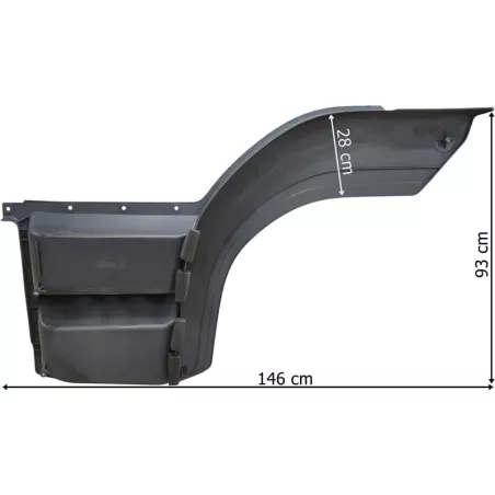 Mercedes Atego Euro6 Einstiegkasten Rechts 285mm Einstieg