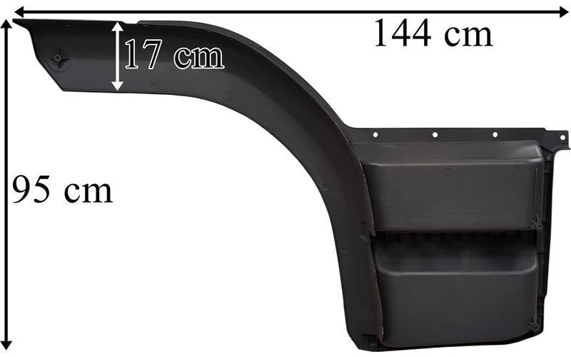 Mercedes Atego 12t (2013-) Marchepied Gauche (Bas - 195mm)