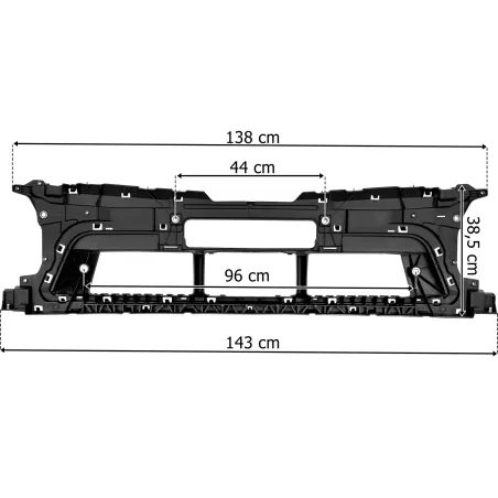 Mercedes Atego Center Bumper Reinforcement