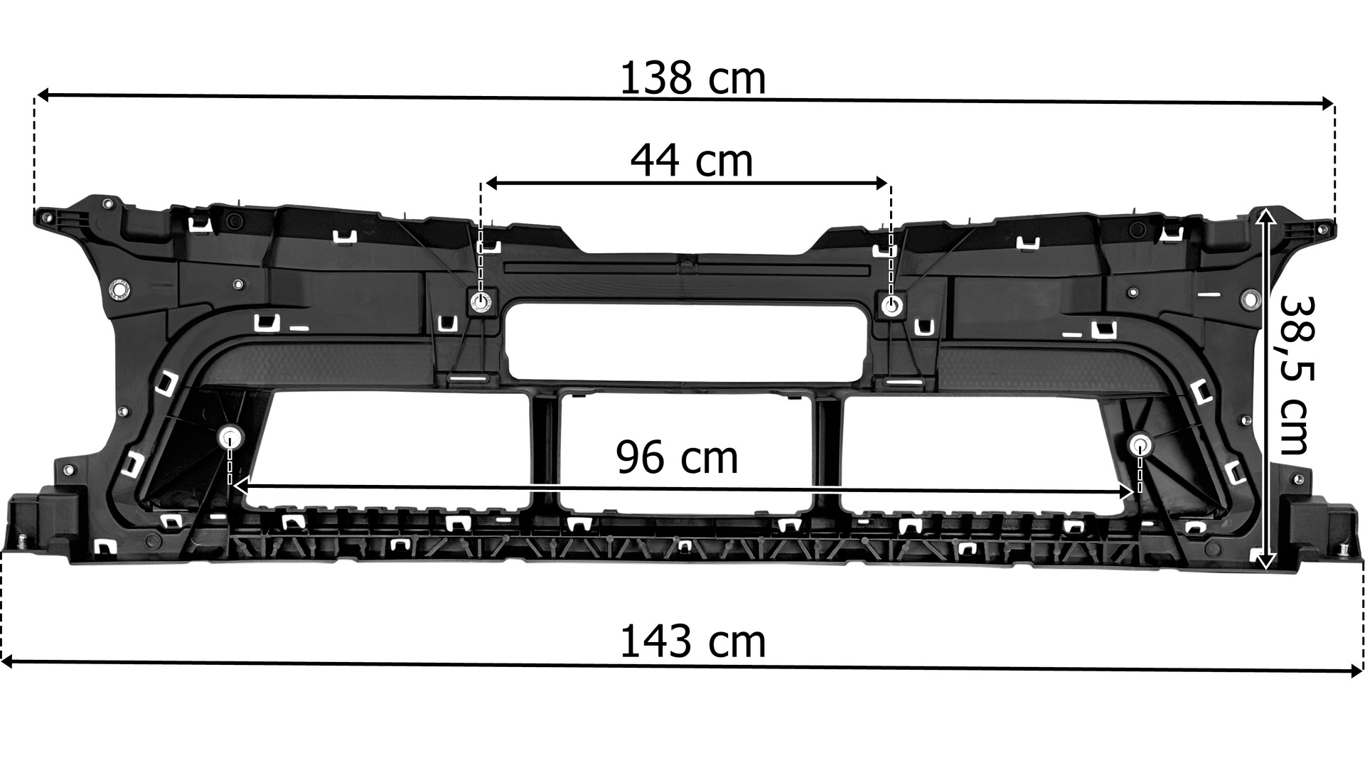 Mercedes Atego Reforzamiento de Paragolpes Central
