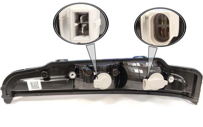 Mercedes Atego MP4 Piloto Intermitente con Luz Diurna (DRL) Dch