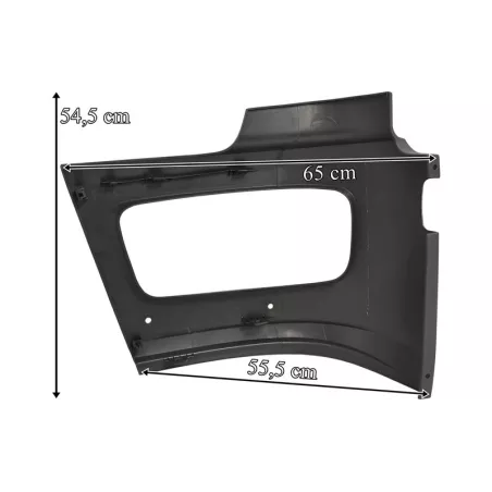 Mercedes Atego (2013-) Lower Bumper RH Without Holes
