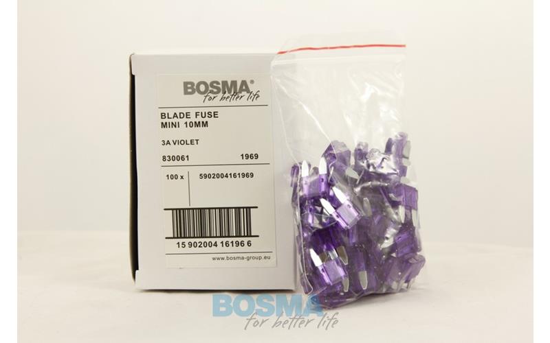 Bosma Flat Fuse Mini 3A Violet