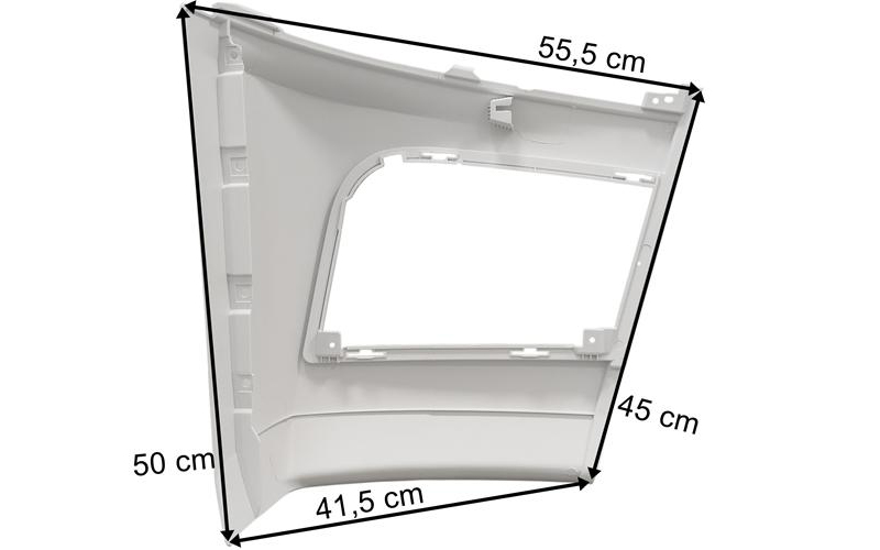 Mercedes Actros MP4 Classic Space Bumper LH 2300mm (White)