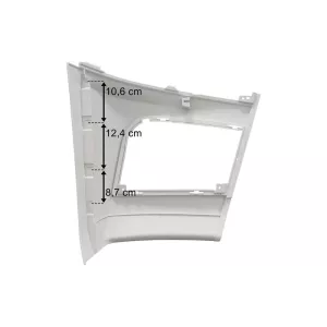 Mercedes Actros MP4 Classic Space Ecke Stoßstange Links 2300mm (Weiss)